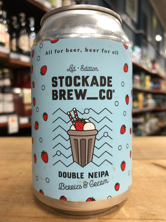 Stockade Double NEIPA Berries & Cream 330ml Can