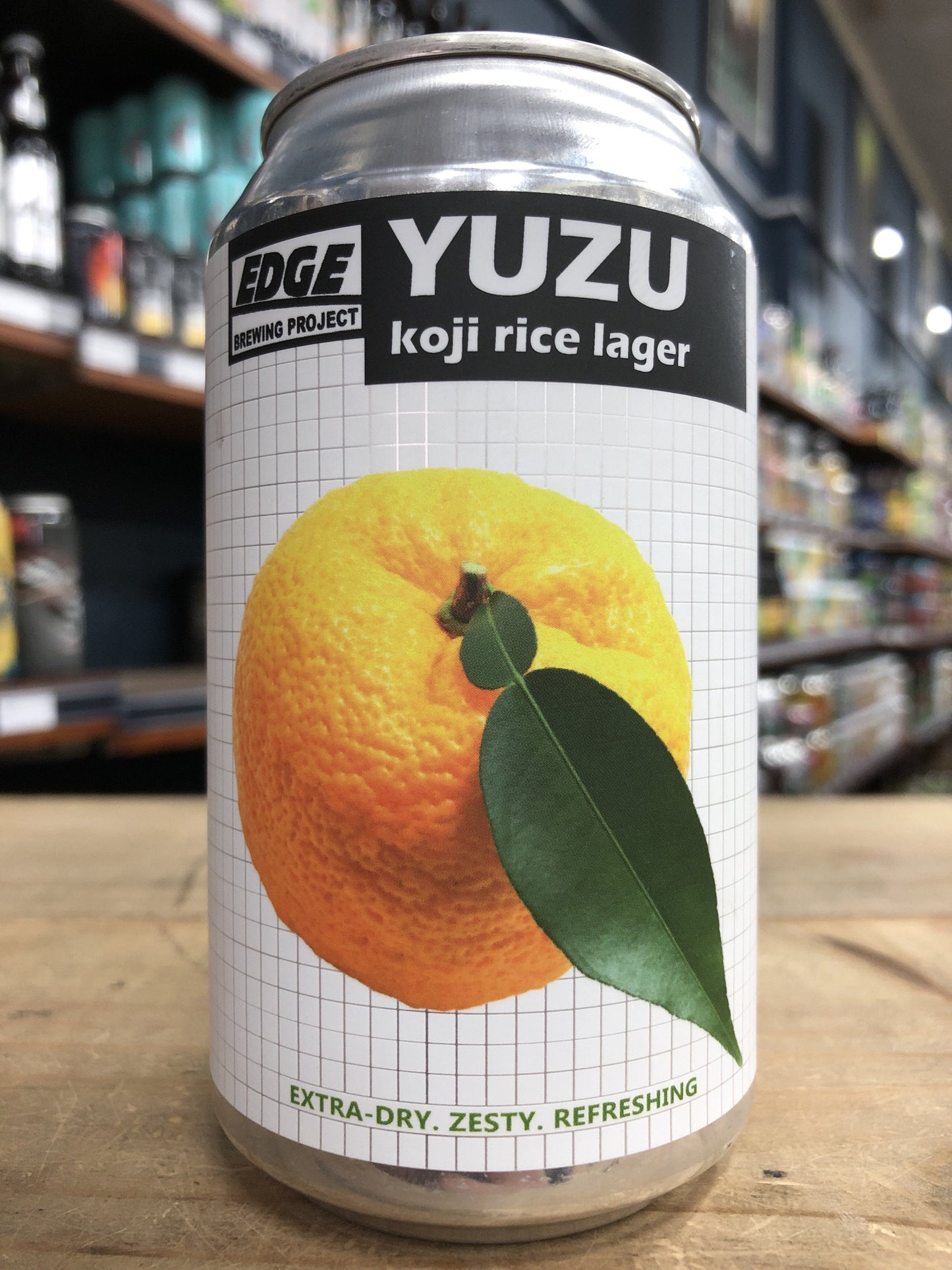 Edge Yuzu Koji Rice Lager 355ml Can