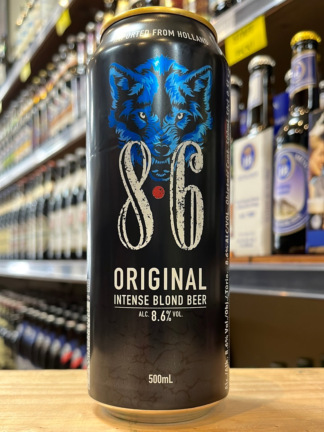 8.6 Original Intense Blond 500ml Can - Purvis Beer