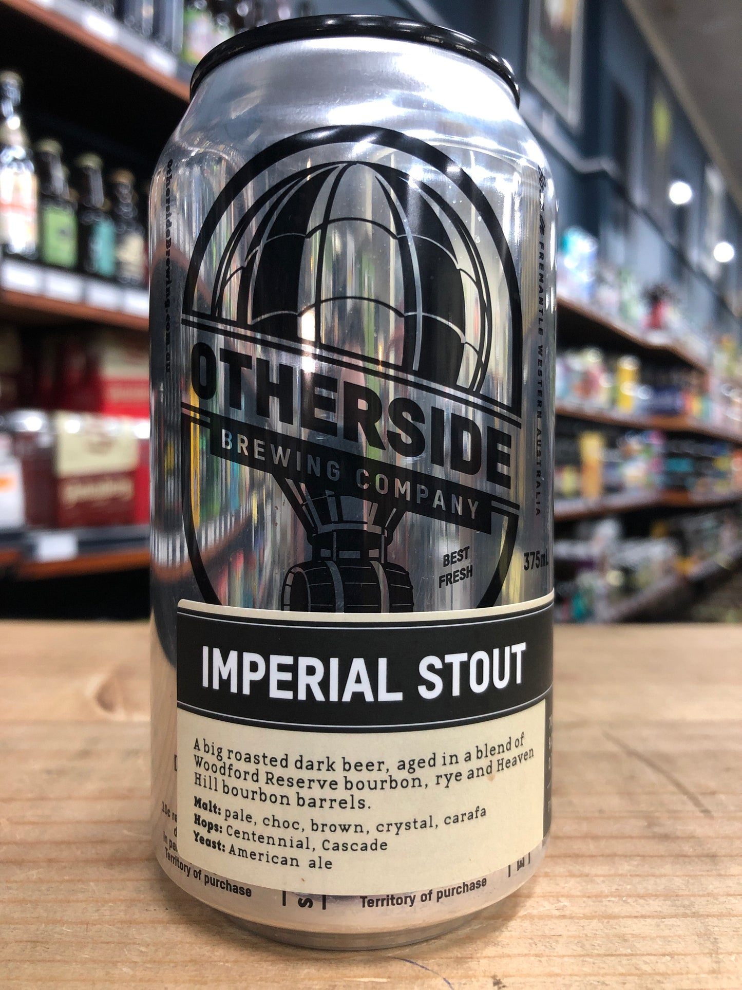 Otherside Experimental Imperial Stout BA 375ml Can