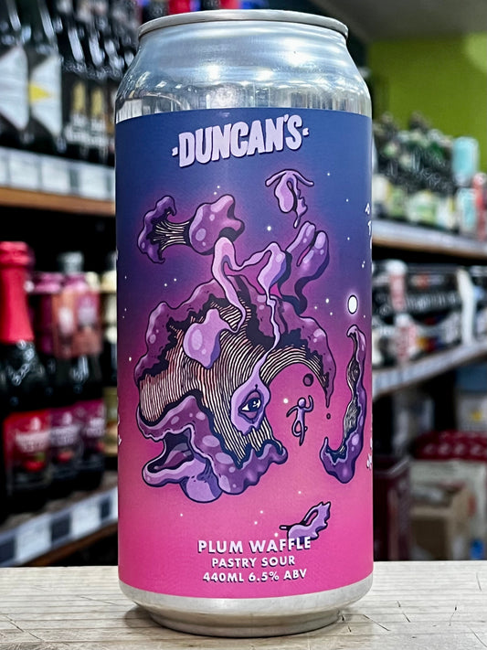 Duncans Plum Waffle Sour 440ml Can