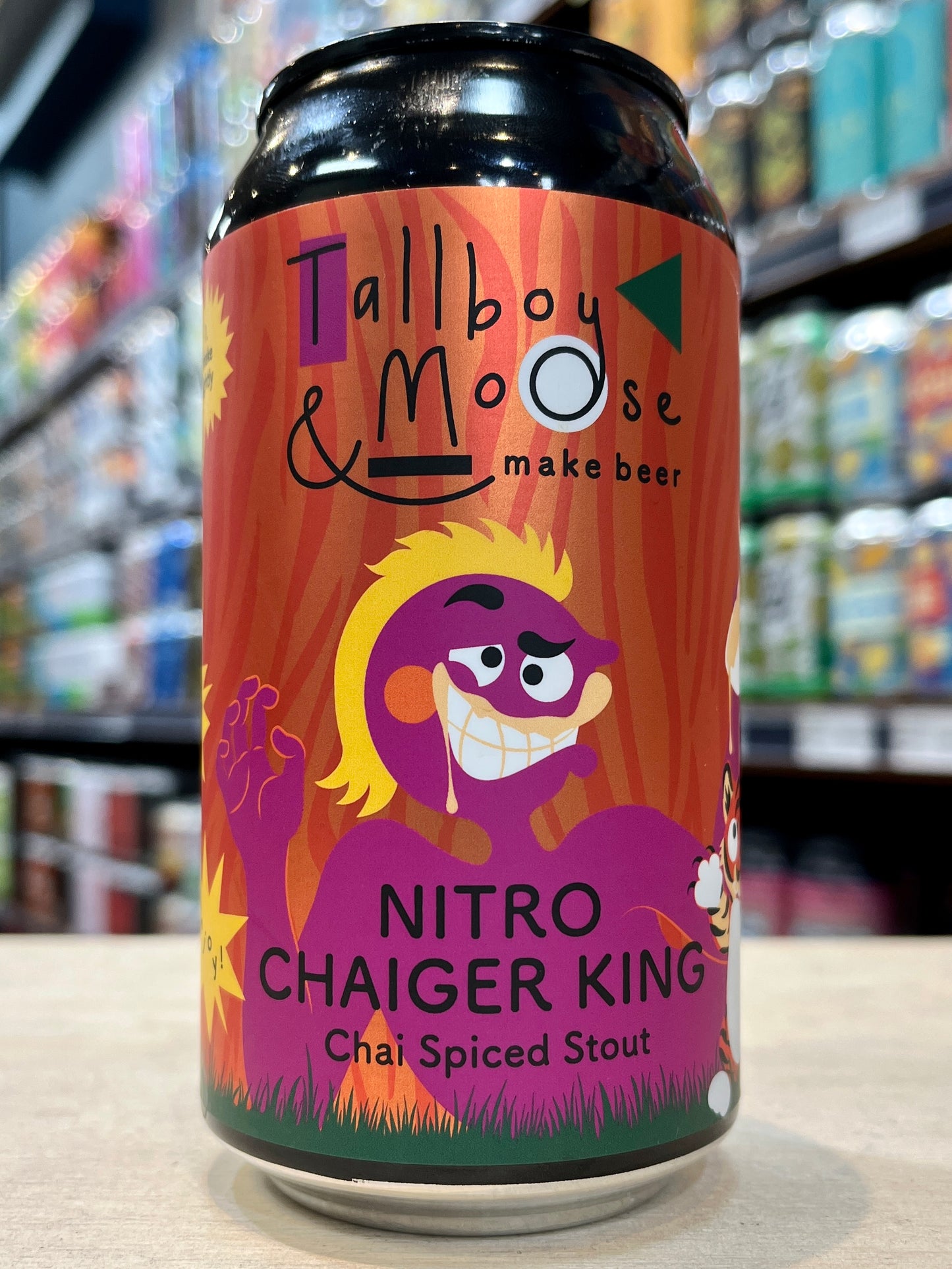 Tallboy & Moose Nitro Chaiger King Chai Spiced Stout 375ml Can