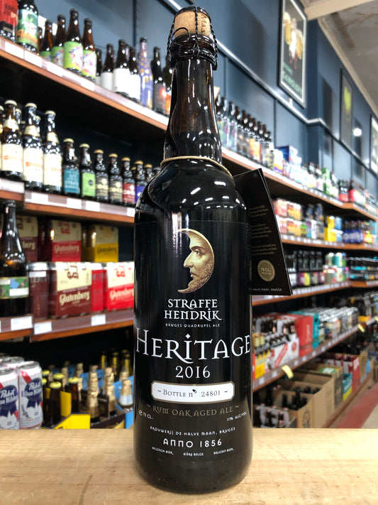 De Halve Maan Straffe Hendrik Heritage 2016 - Rum Oak Aged Ale 750ml