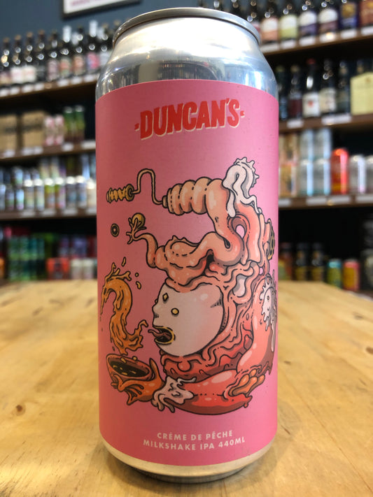 Duncan's Creme de Peche Milkshake iPA 440ml Can