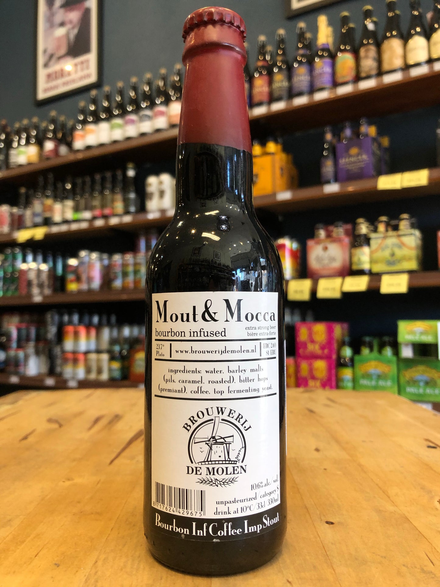 De Molen Mout & Mocha Bourbon Infused 330ml