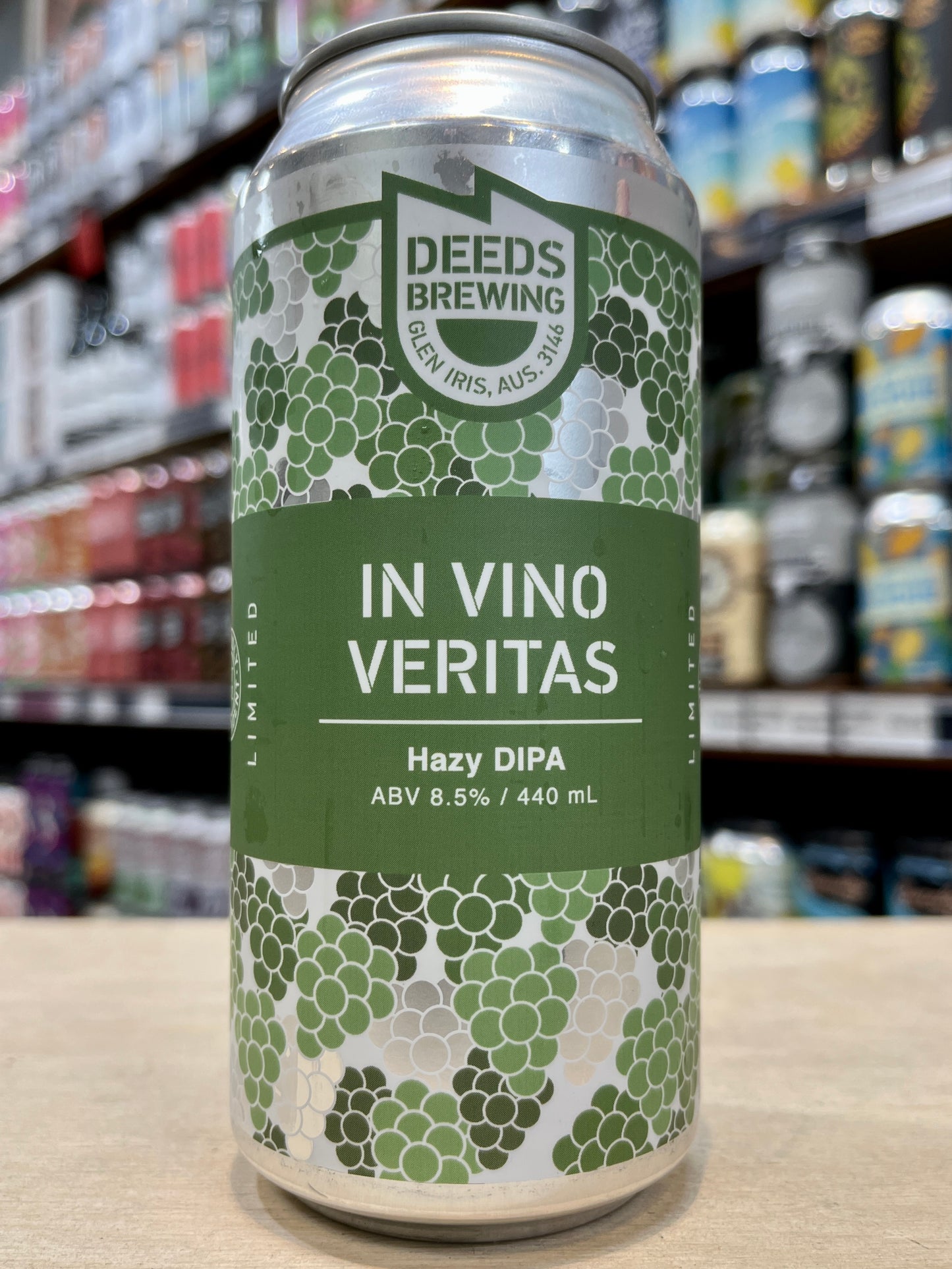 Deeds In Vino Veritas Hazy DIPA 440ml Can