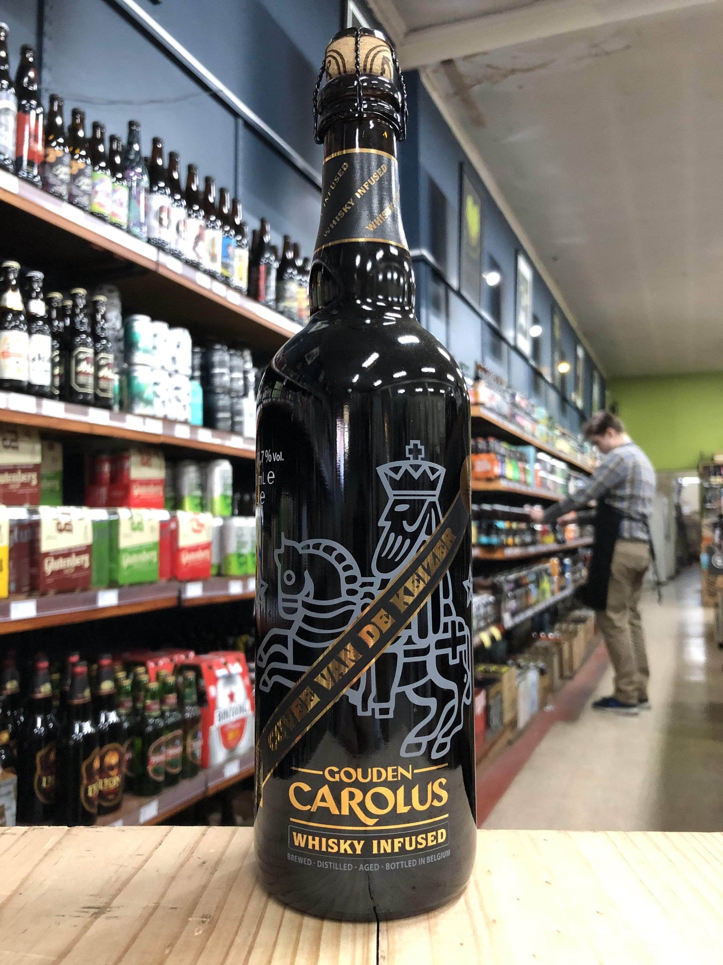 Het Anker Gouden Carolus Cuvée Van De Keizer Whiskey Infused 750ml