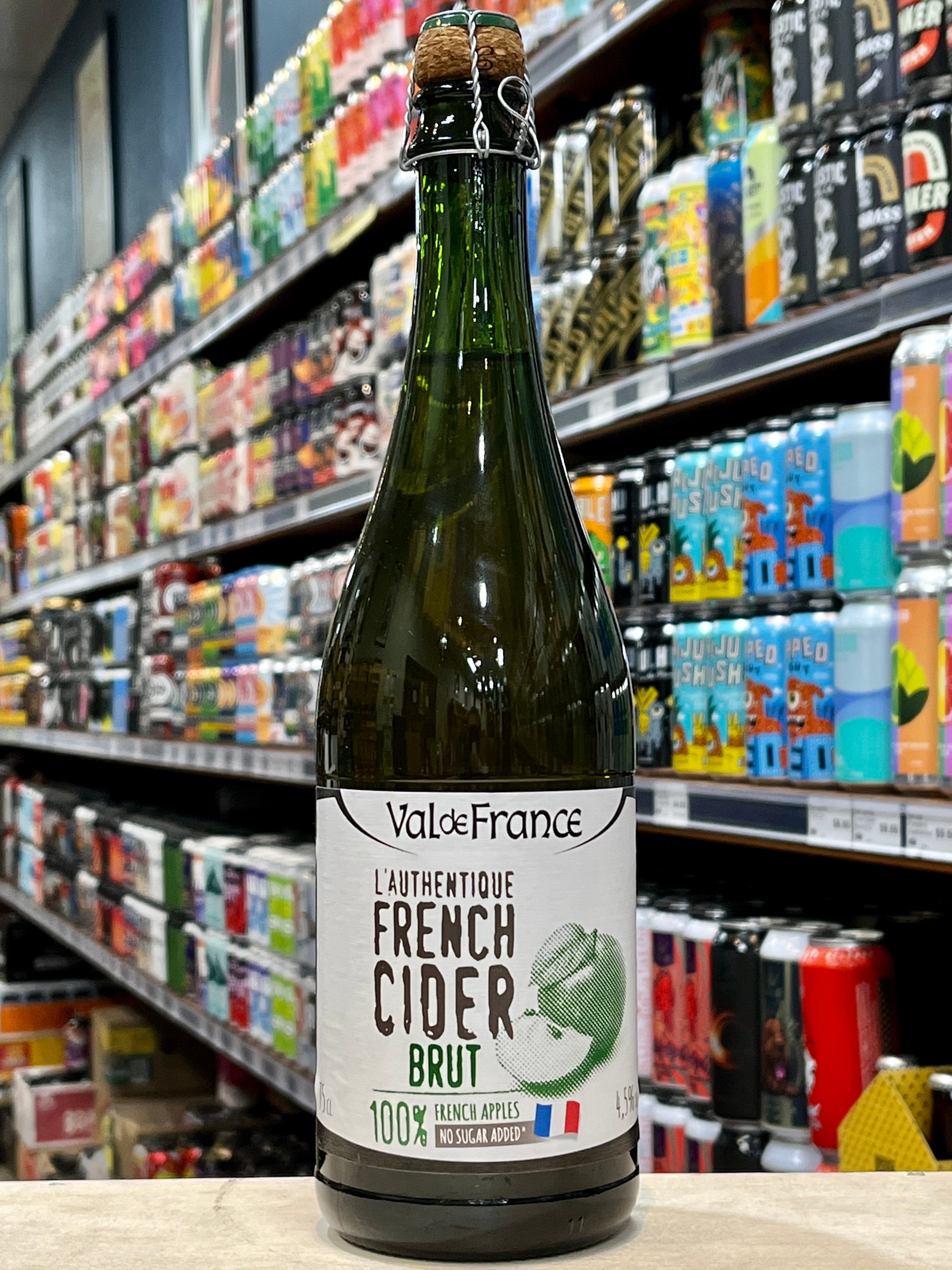 Val de France L'Authentique French Cider Brut 750ml - Purvis Beer