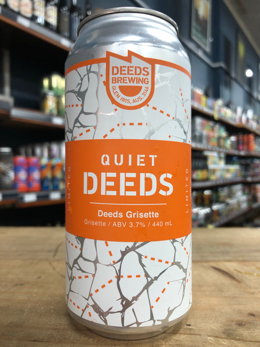 Quiet Deeds Grisette 440ml Can