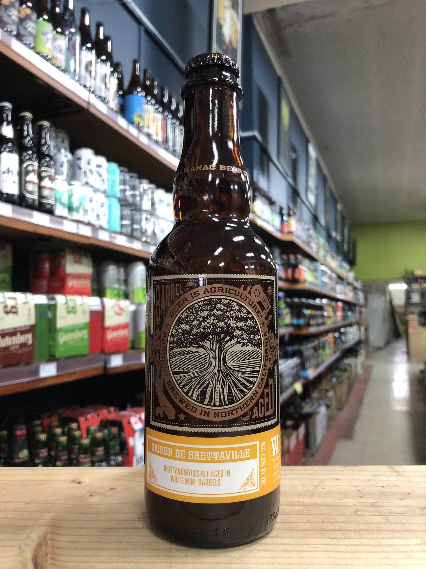 Almanac Saison De Brettaville Barrel-Aged Sour 375ml - Purvis Beer