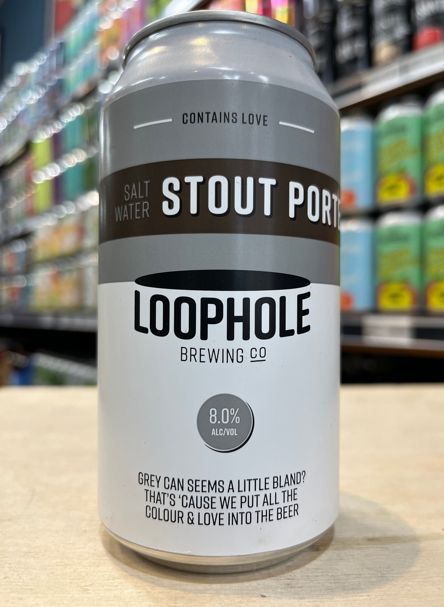 Loophole Salt Water Stout Porter 375ml Can