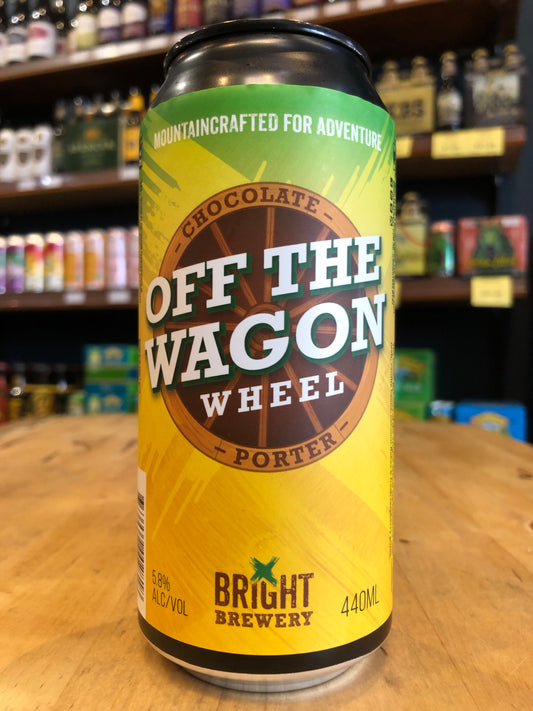 Bright Off the Wagon Wheel Porter 440ml Can