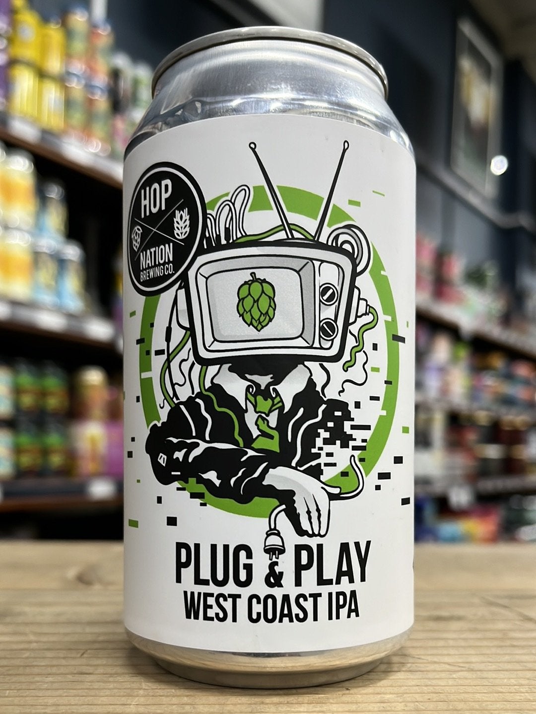 Hop Nation Plug and Play West Coast IPA 375ml Can