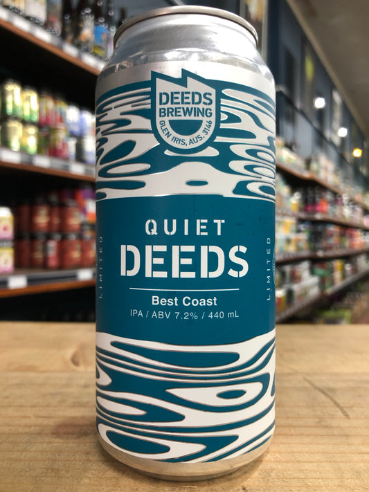 Quiet Deeds Best Coast IPA 440ml Can