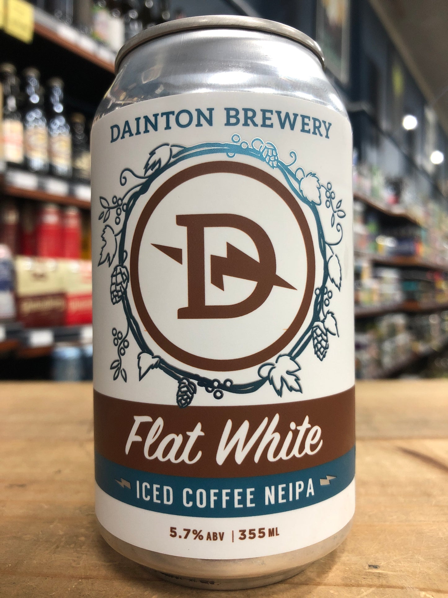 Dainton Flat White Iced Coffee NEIPA 355ml Can