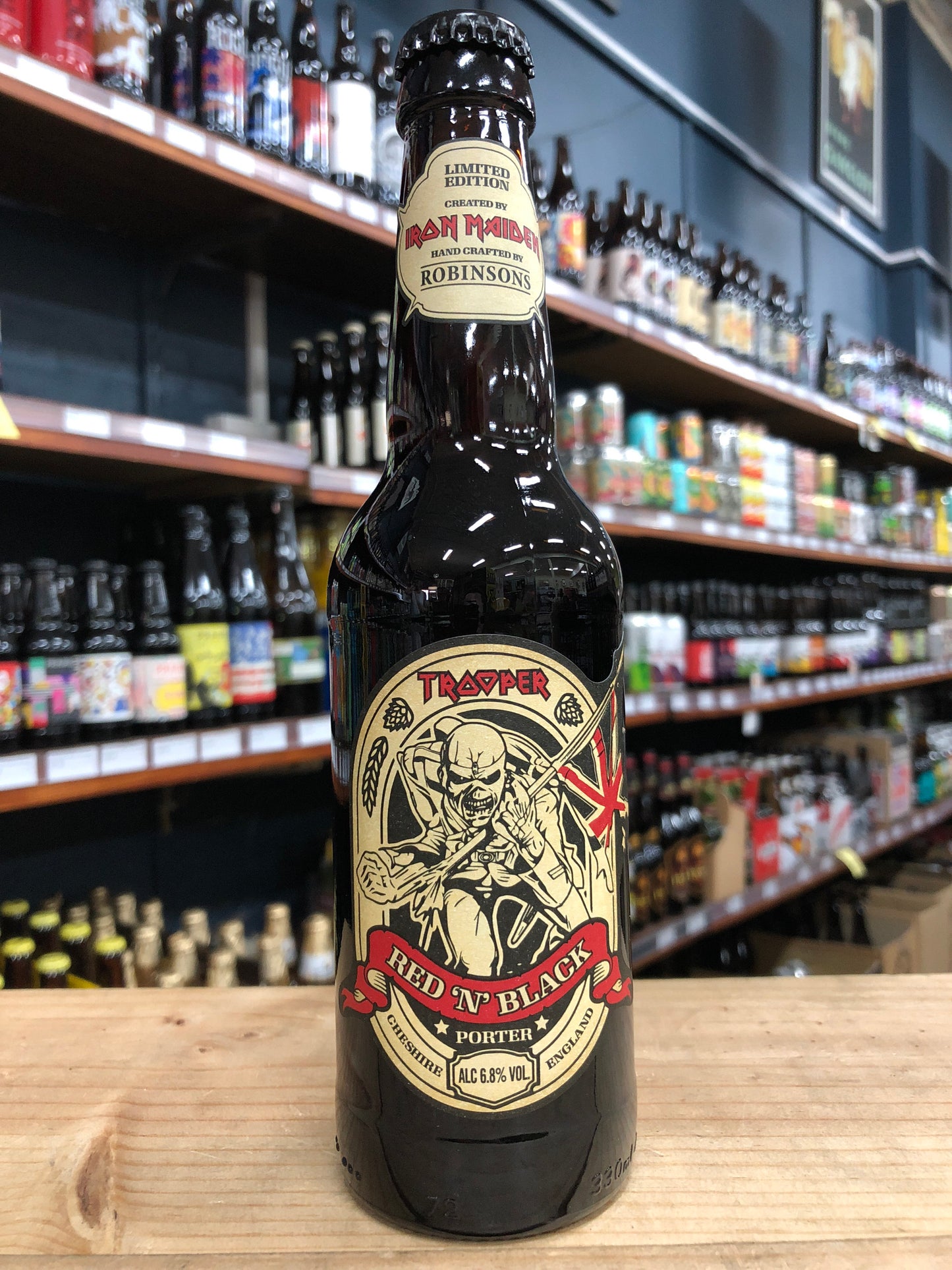 Robinsons Iron Maiden Trooper Red 'n' Black 330ml