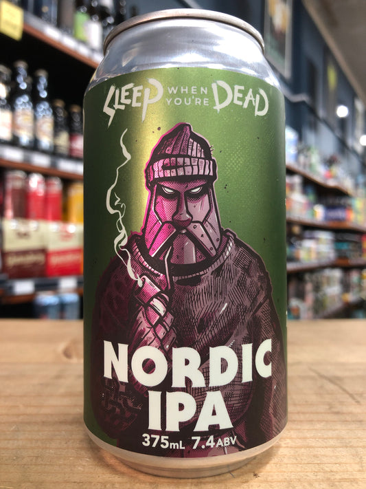 Ballistic Sleep When You're Dead Nordic IPA 375ml Can