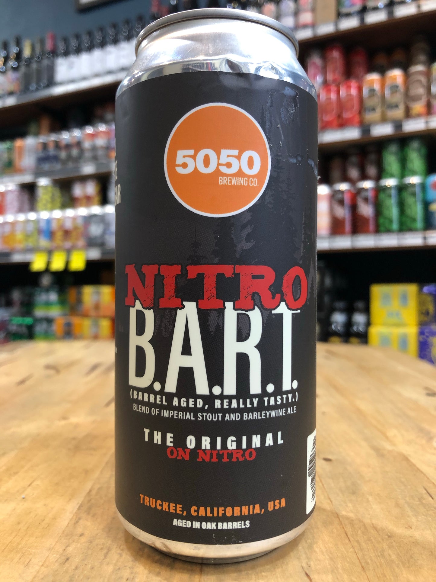 Fifty Fifty Nitro B.A.R.T. (Barrel Aged Really Tasty) 473ml Can