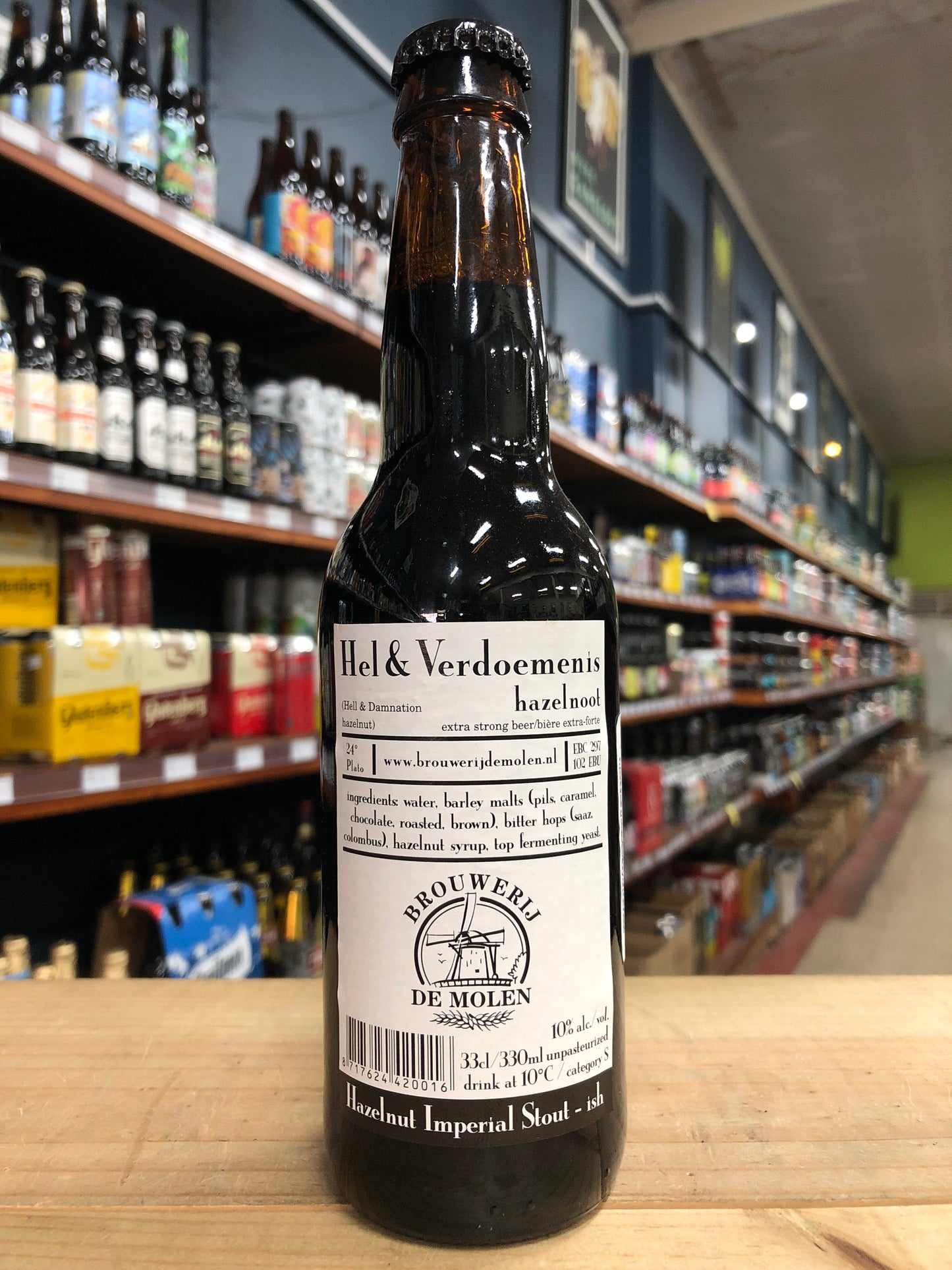 De Molen Hel & Verdoemenis Hazelnoot 330ml