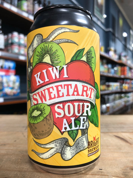 Bright Brewery Kiwi Sweetart Sour Ale 375ml Can