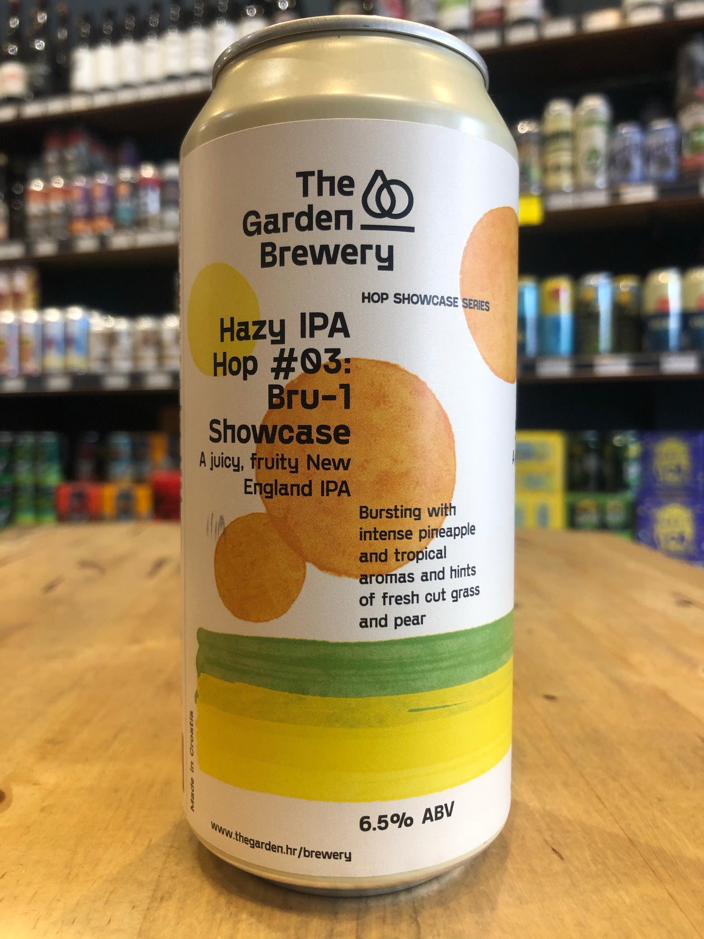 The Garden Hazy IPA #03: Bru-1 Showcase 440ml Can