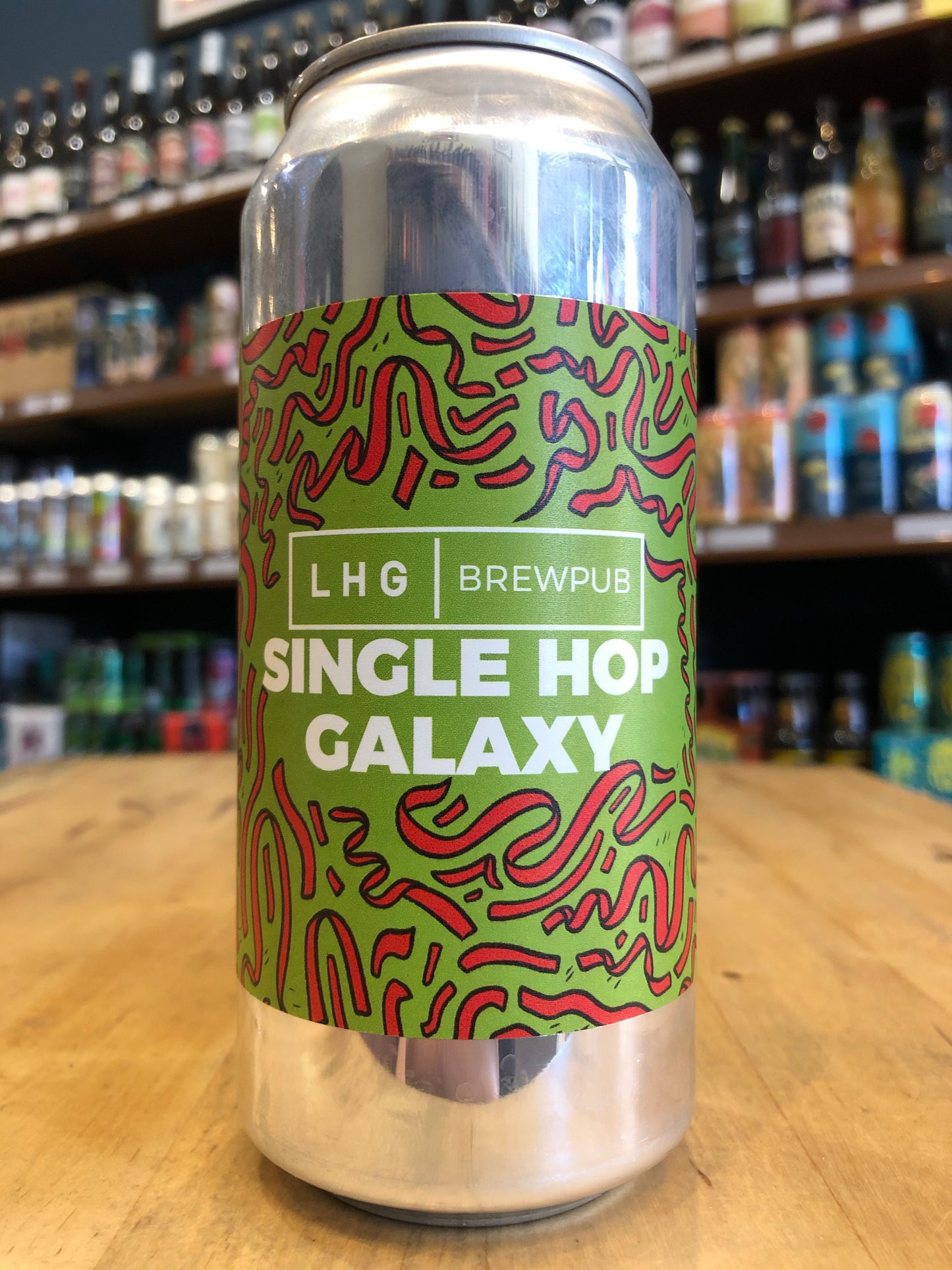 Left Handed Giant Single Hop Galaxy Pale 440ml Can