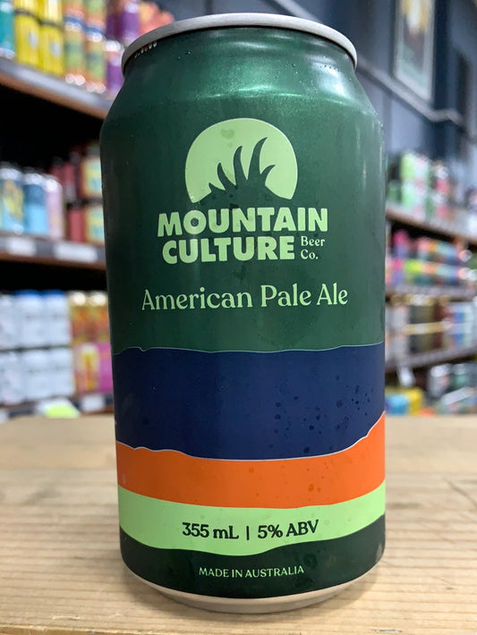 Mountain Culture American Pale Ale 355ml Can