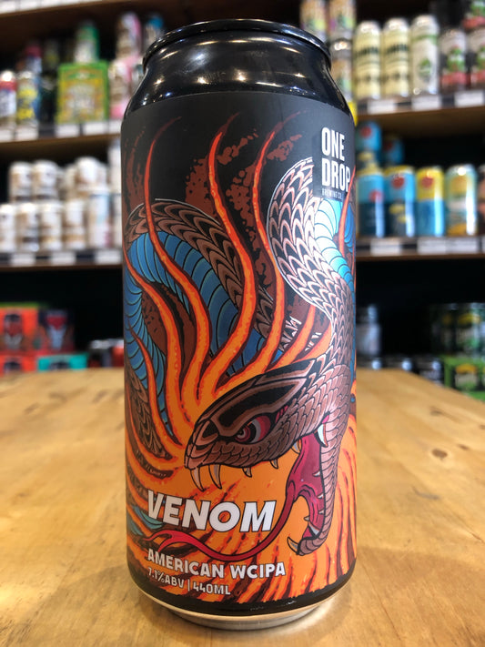 One Drop Venom American West Coast IPA 440ml Can