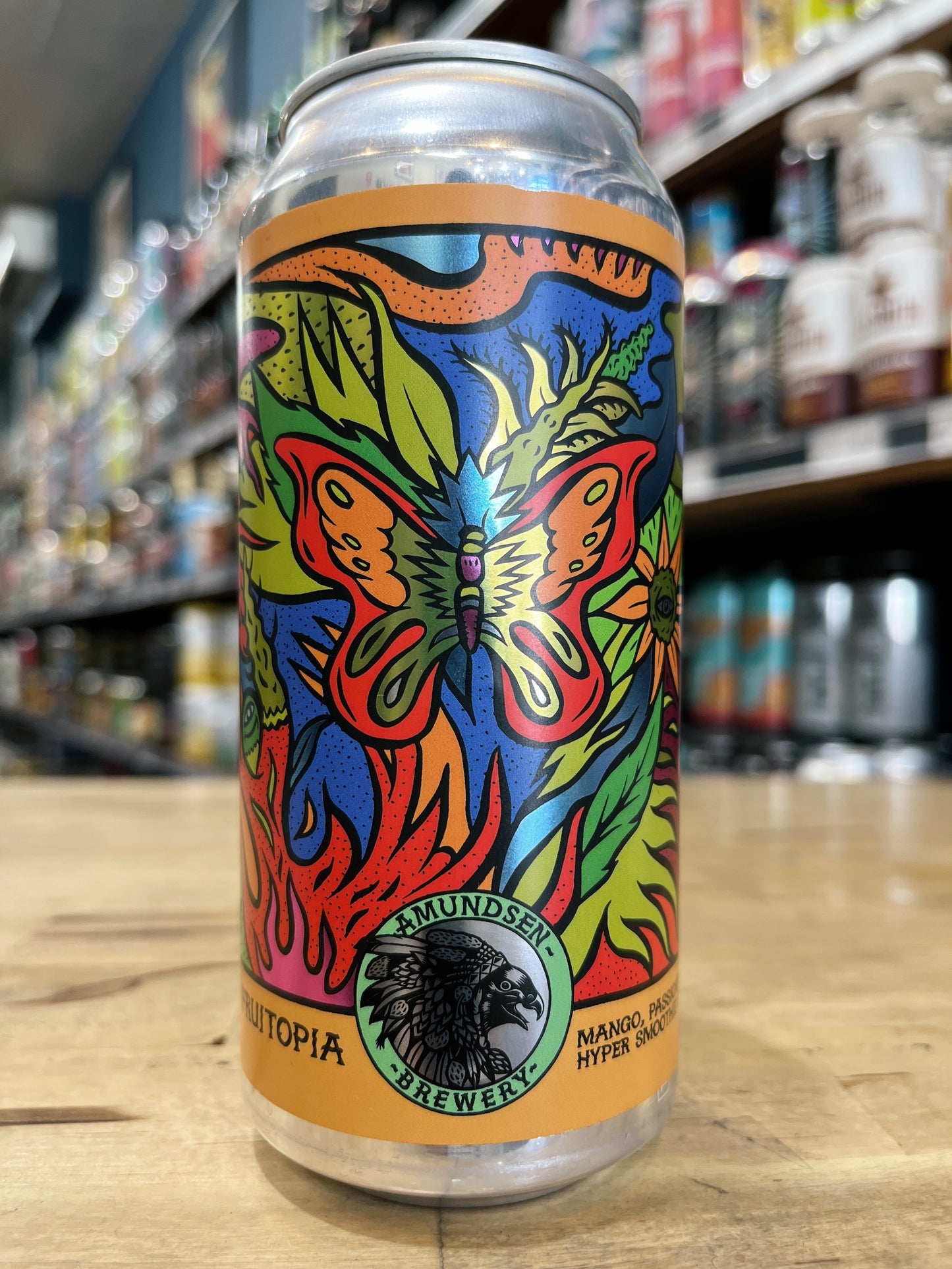 Amundsen Fruitopia Mango, Passionfruit, Guava Hyper Smoothie Sour 440ml Can