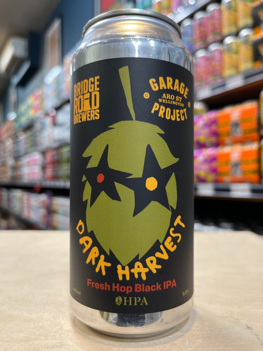 Bridge Road / Garage Project Dark Harvest Black IPA 440ml Can