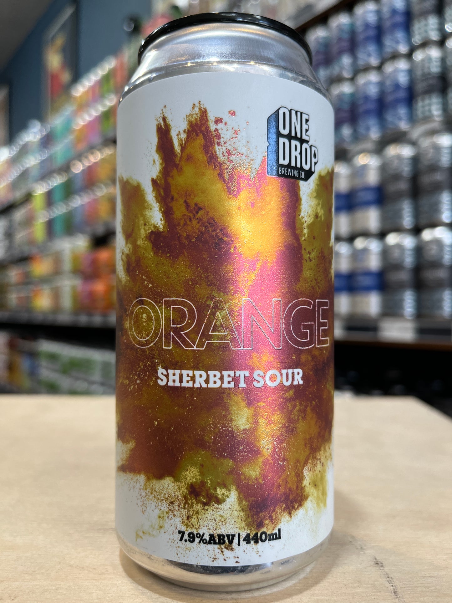 One Drop Orange Sherbet Sour 440ml Can