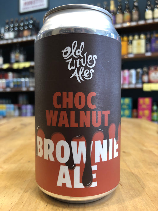 Old Wives Ales Choc Walnut Brownie Ale 375ml Can