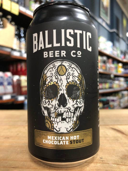 Ballistic Mexican Hot Chocolate Stout 375ml Can