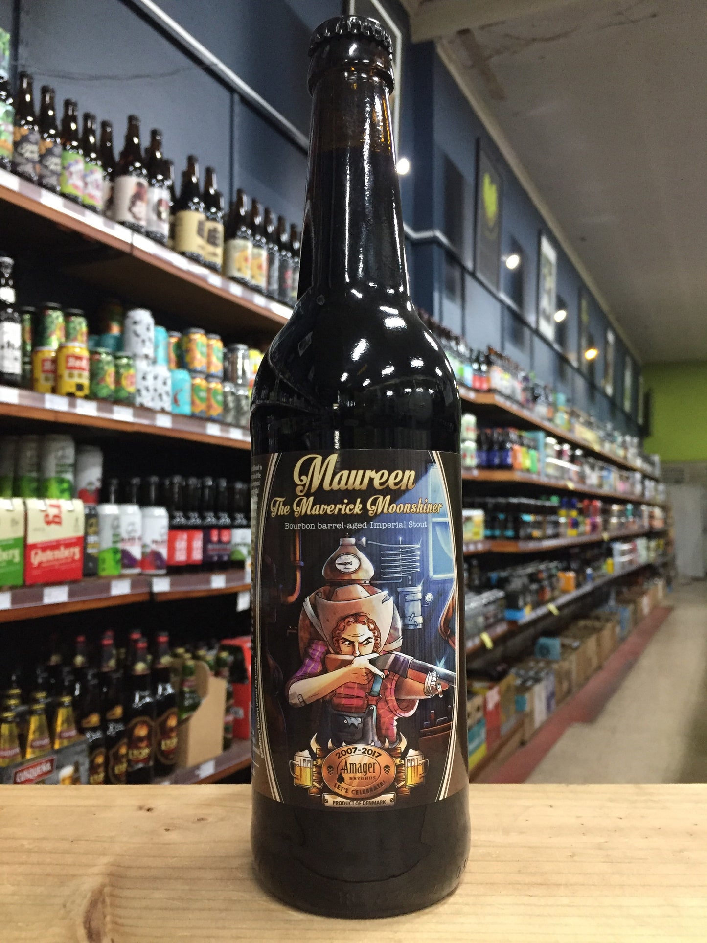 Amager Maureen the Maverick Moonshiner Barrel-Aged Imperial Stout 500ml