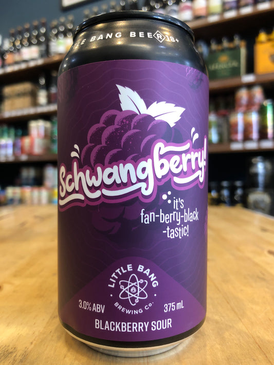 Little Bang Schwangberry Blackberry 375ml Can