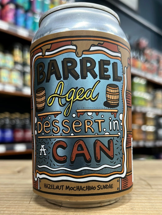 Amundsen Dessert In A Can Barrel Aged Hazelnut Mochachino Sundae 330ml Can