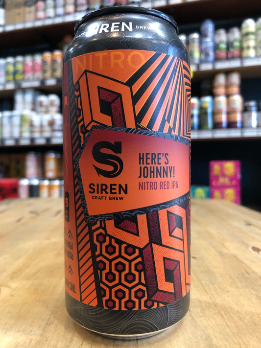 Siren Here's Johnny Nitro Red IPA 440ml Can