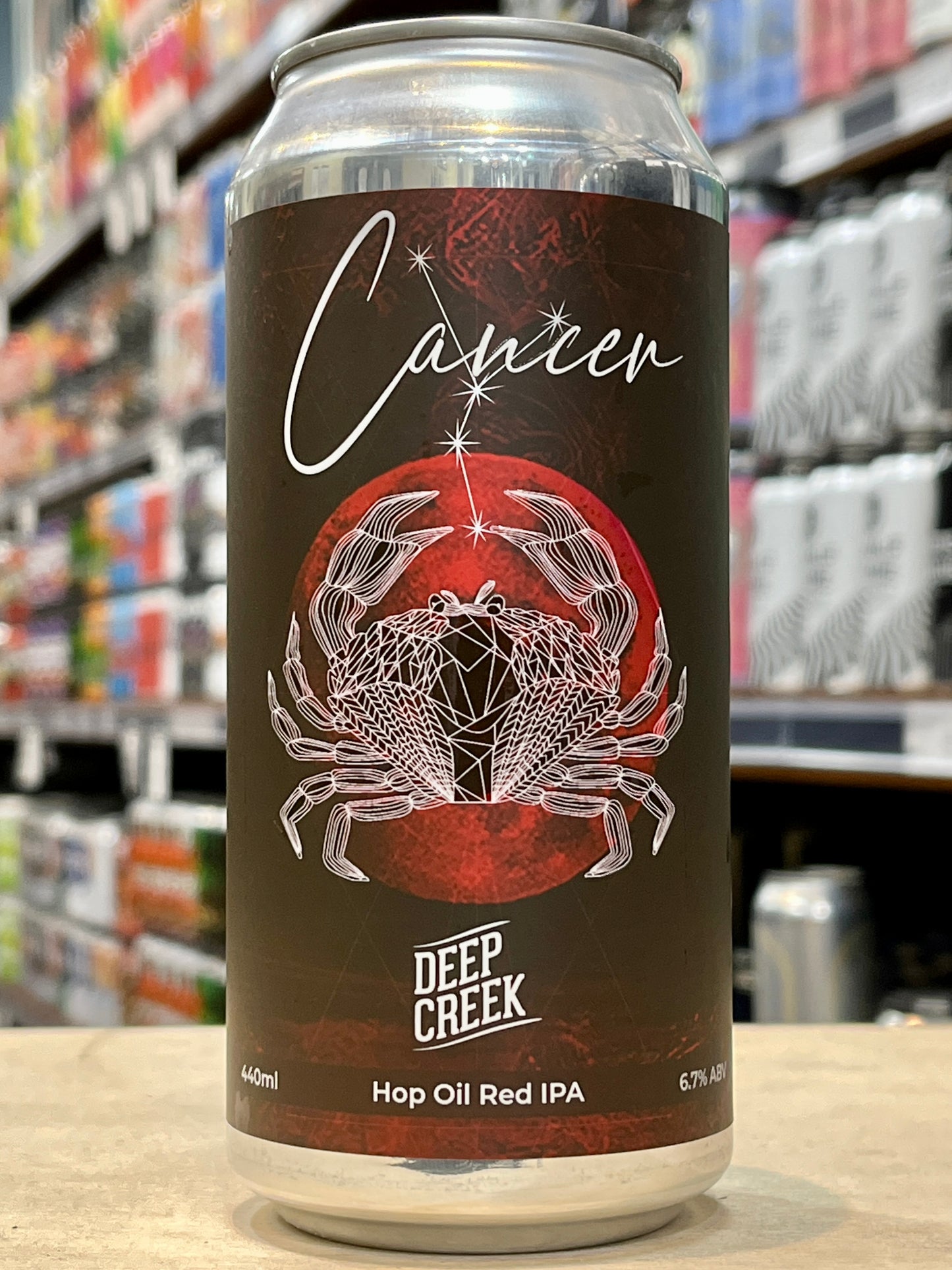 Deep Creek Cancer Hop Oil Red IPA 440ml Can