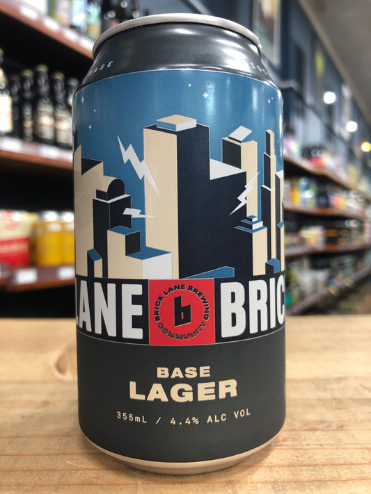 Brick Lane Base Lager 355ml Can