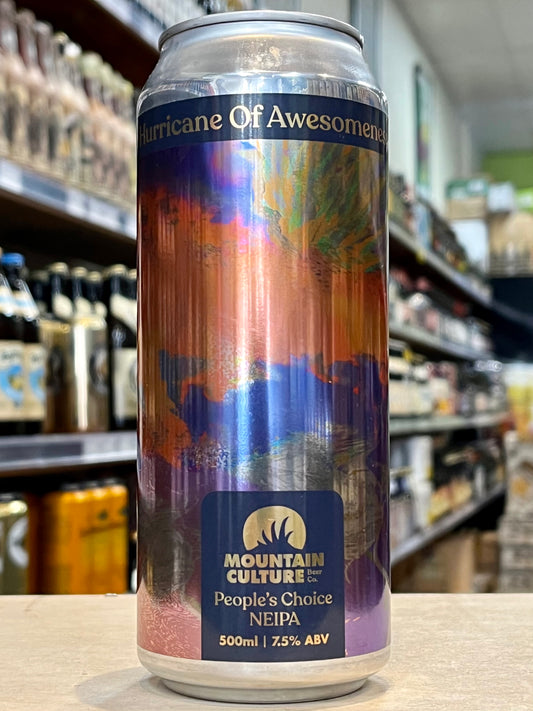 Mountain Culture Hurricane of Awesomeness NEIPA 500ml Can