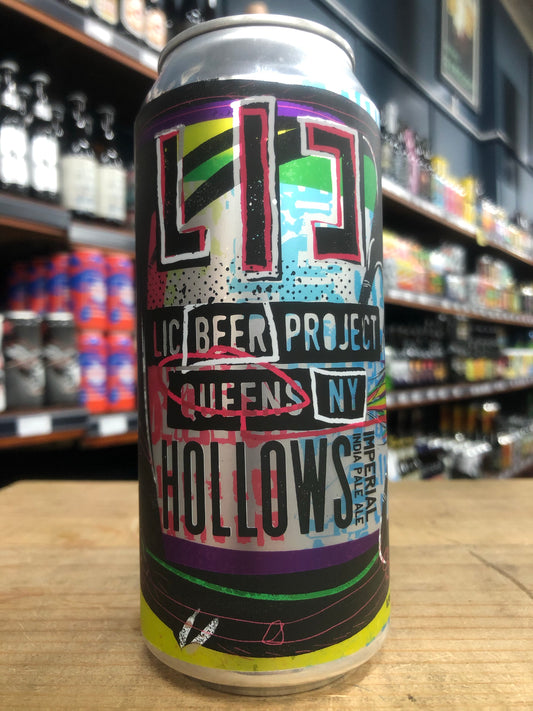 LIC Beer Project Hollows 473ml Can