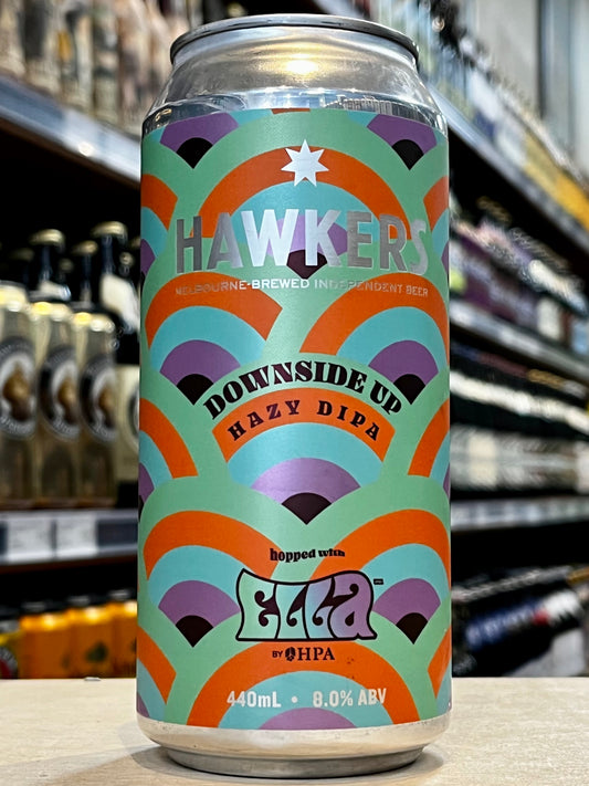 Hawkers Downside Up Hazy DIPA 440ml Can Single