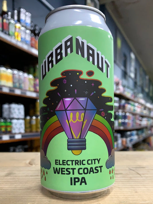 Urbanaut Electric City West Coast IPA 440ml Can