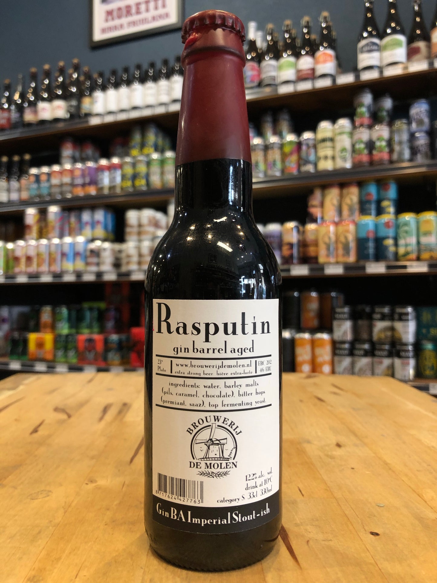 De Molen Rasputin Gin Barrel Aged 330ml