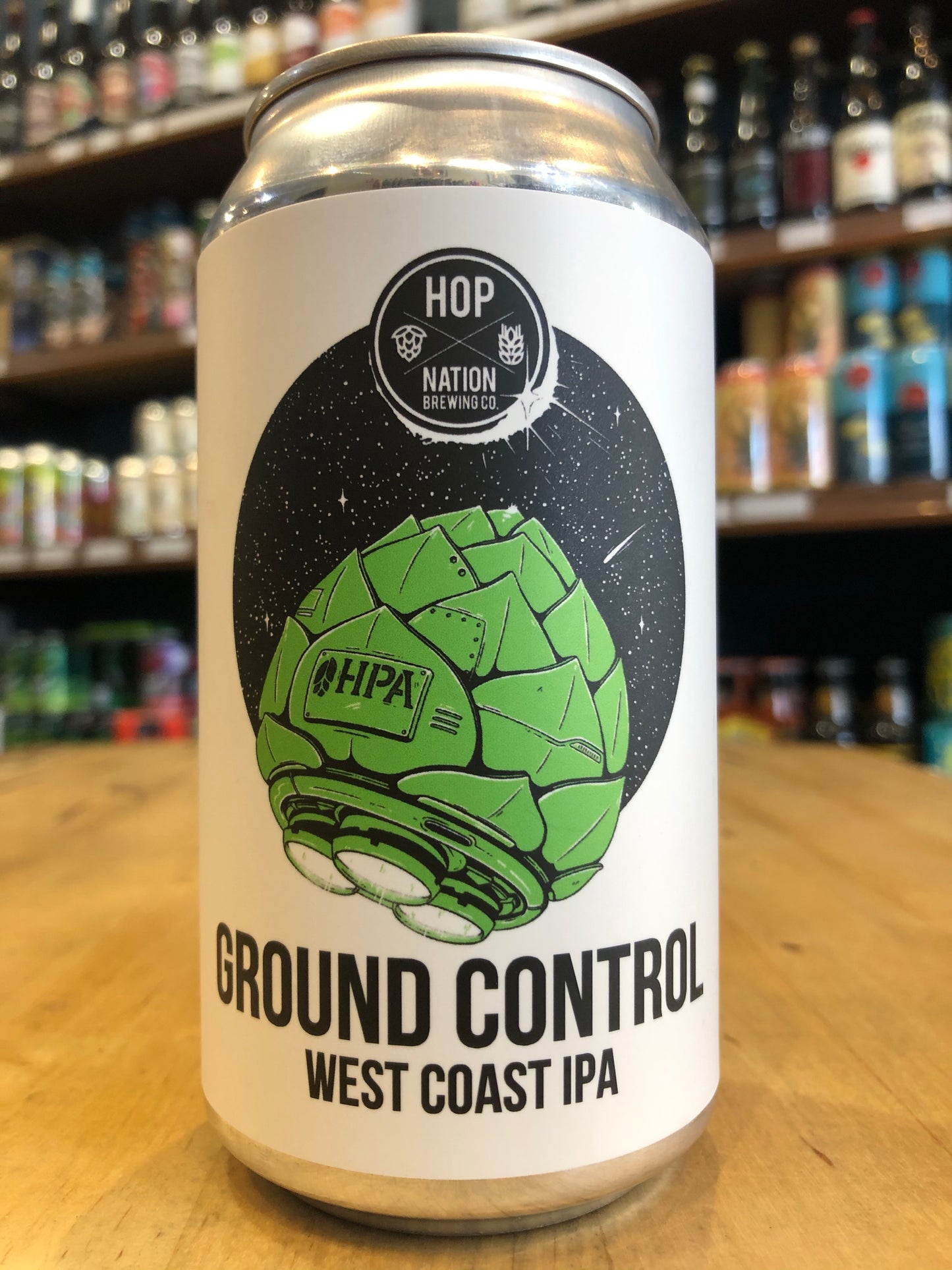 Hop Nation Ground Control West Coast IPA 375ml Can