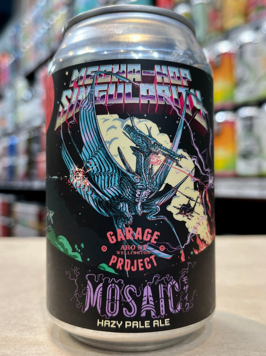 Garage Project Mecha Hop Singularity Mosaic Hazy Pale 330ml Can