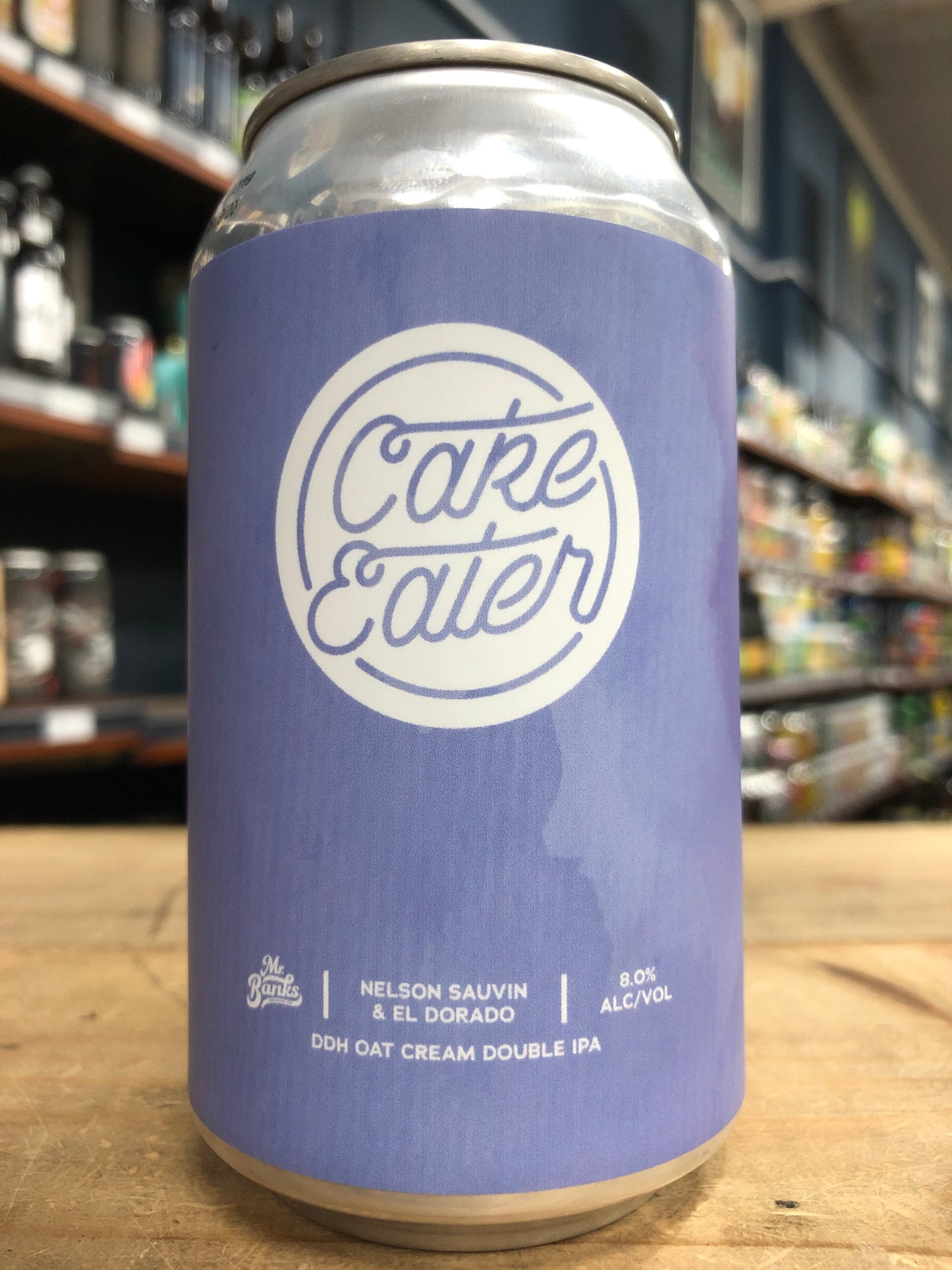 Mr Banks Cake Eater DDH Cream Double IPA 355ml Can