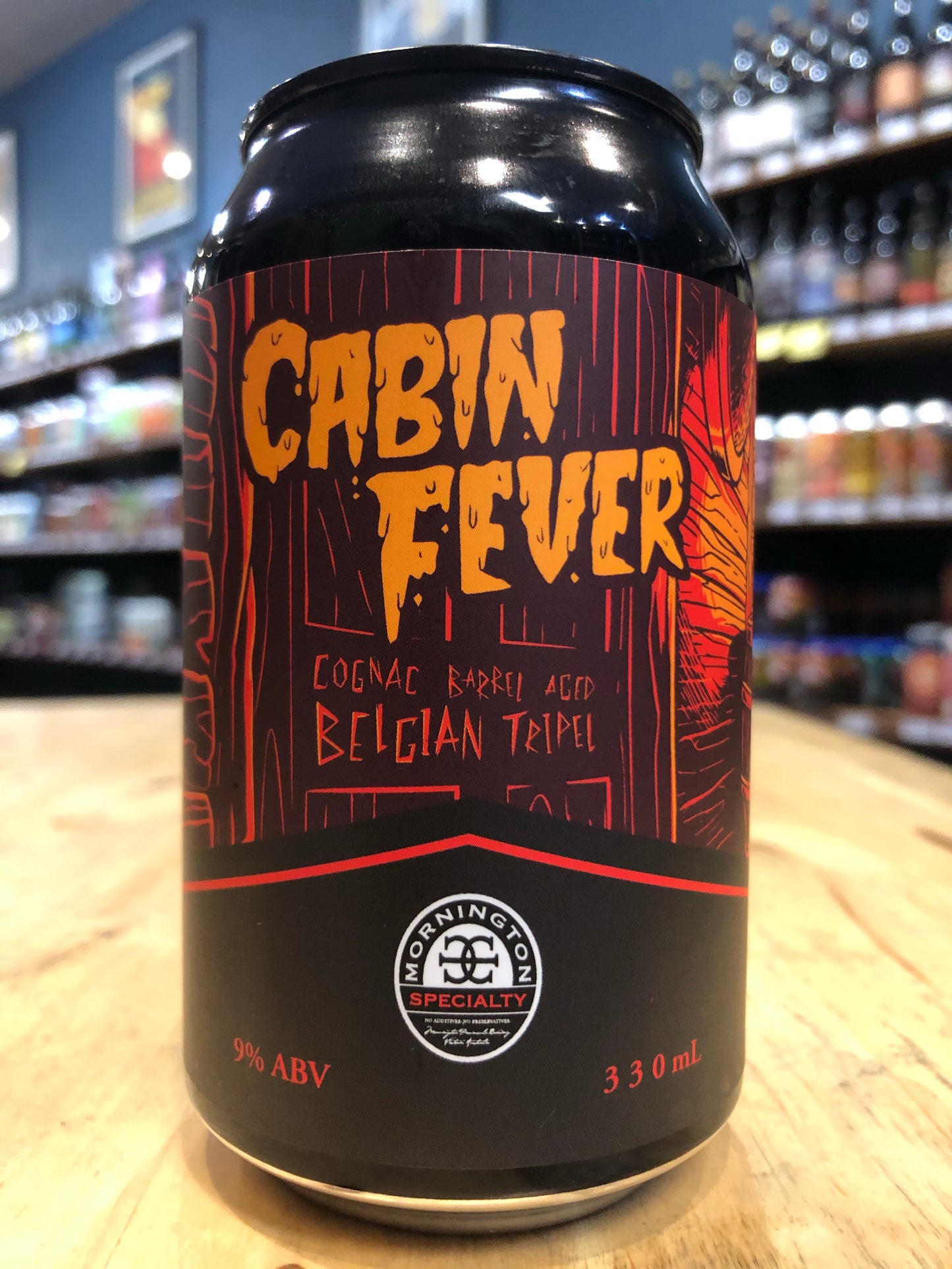 Mornington Cabin Fever Cognac Barrel-Aged Belgian Tripel 330ml Can