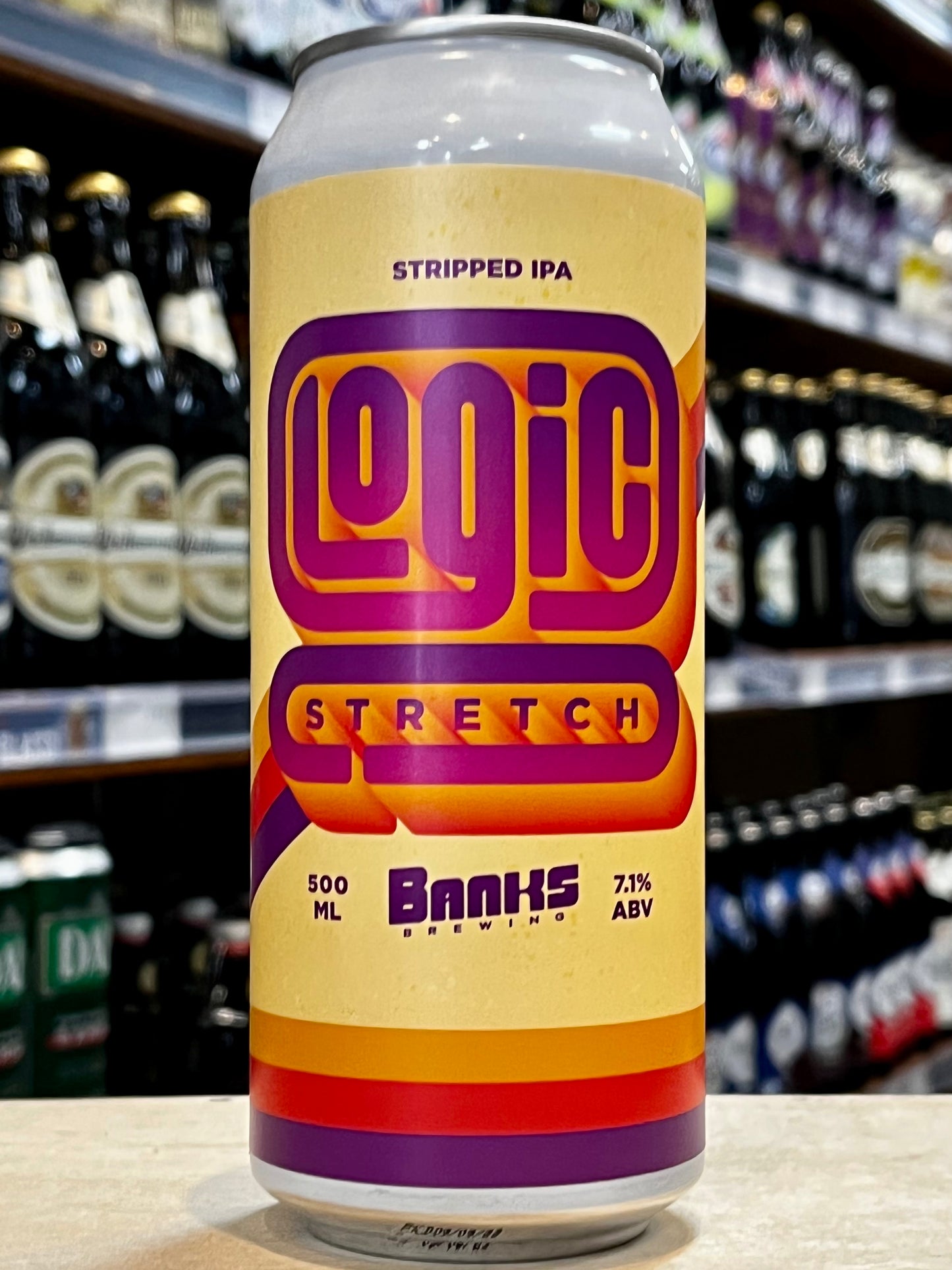 Mr Banks Logic Stretch Stripped IPA 500ml Can