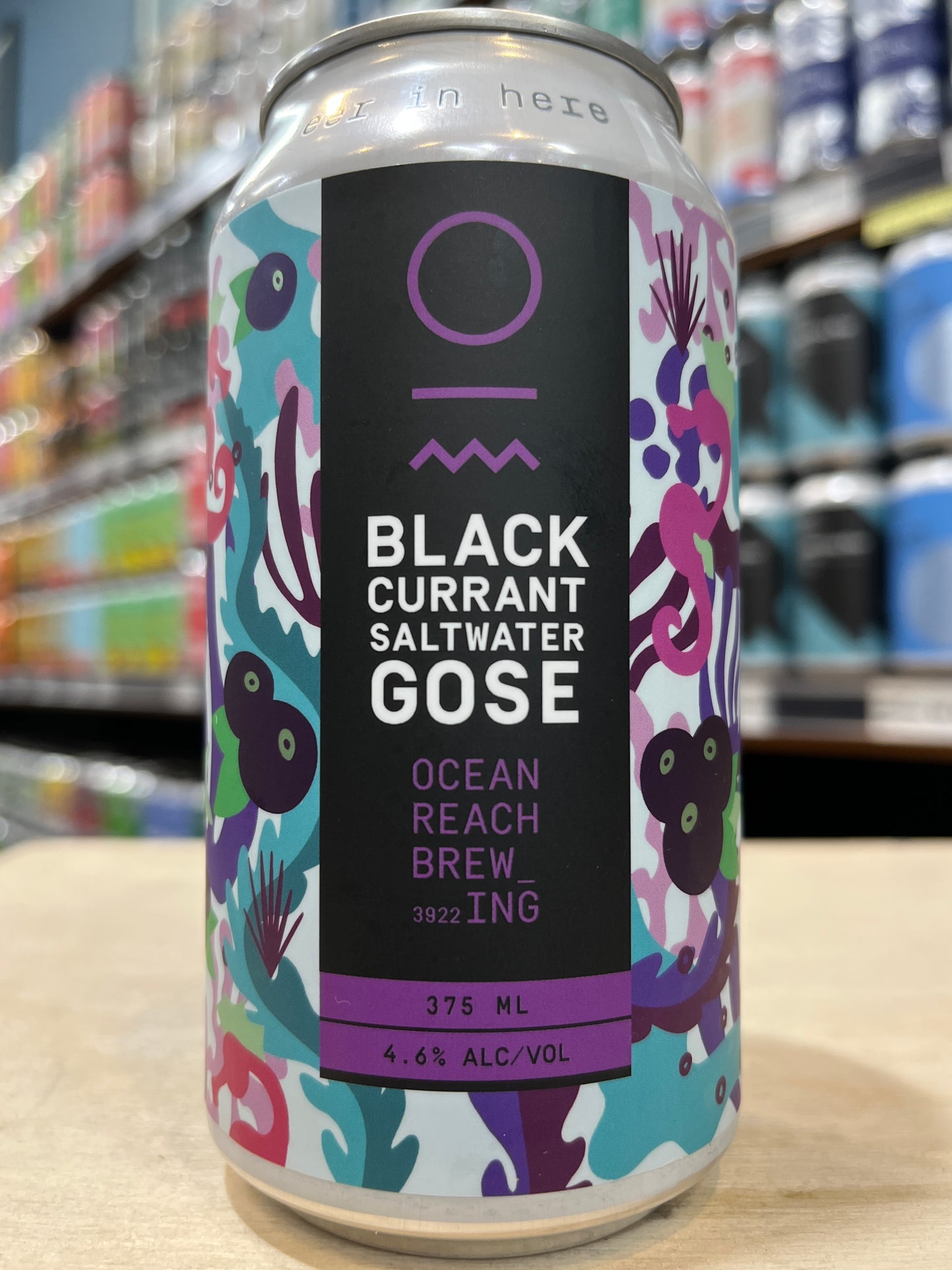 Ocean Reach Blackcurrant Saltwater Gose 375ml Can